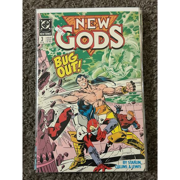 New Gods 3rd Series #1, 2, 3, 5, 6 (1989 DC) Lot of 5 - Picture 4 of 6